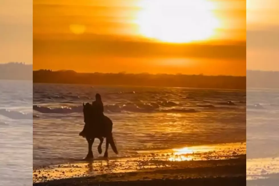 SouthCoast Photographer Captures Fiery Horseneck Beach Sunset