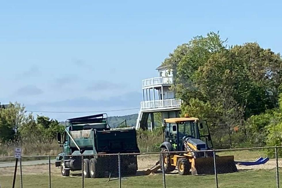 Wareham's Swifts Beach Playground Torn Down