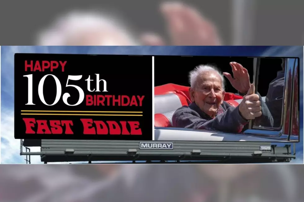 Westport's 'Fast Eddie' Gets His Own 105th Birthday Billboard