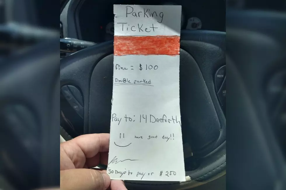 Fall River Resident Issues Their Own Handwritten Parking Ticket