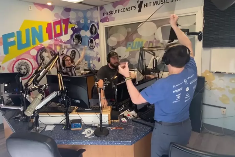 Plexiglass Removed From Fun 107 Studio