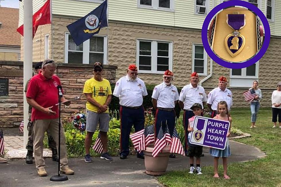 Fairhaven Declared a Purple Heart Town Thanks to Board of Selectmen