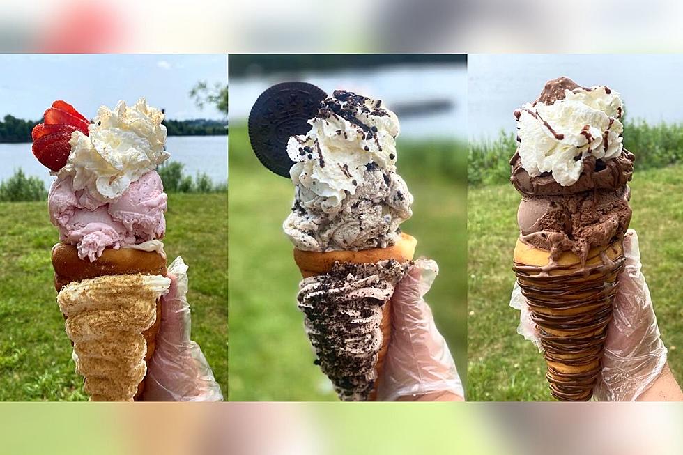 SouthCoast Donut Ice Cream Cone a Dessert Dream Come True