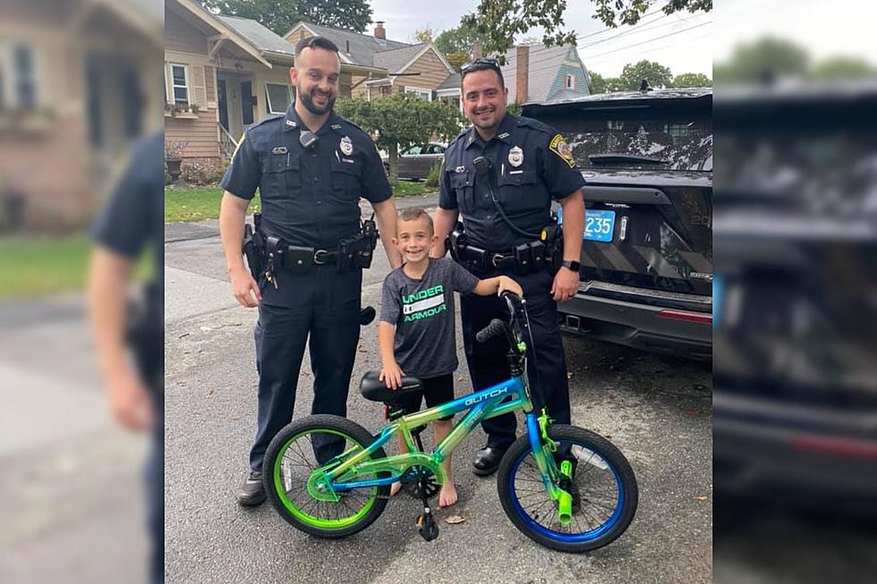 Taunton Police Save the Day and Replace Boy&#8217;s Stolen Bicycle