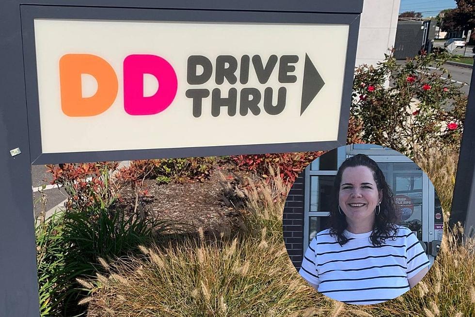 Plymouth Dunkin' Drive-Thru Worker Serves Coffee and Joy