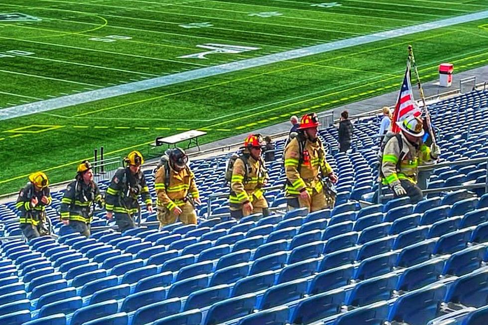 Mattapoisett Fire Department Climbs 5,000 Stairs at Gillette for Veterans