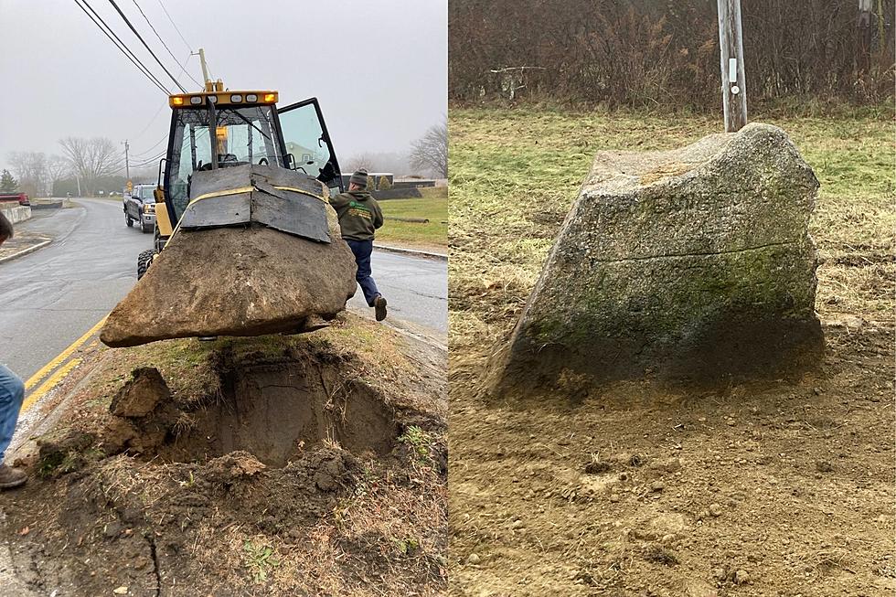 Historic Westport Rock Moved to a Safer Spot