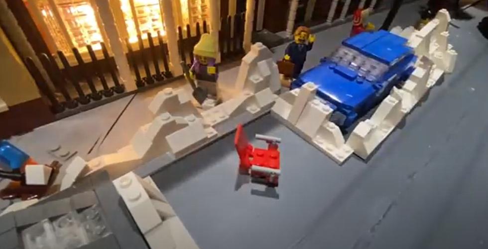 LEGOLAND Boston Creates Most Relatable Blizzard Display Ever