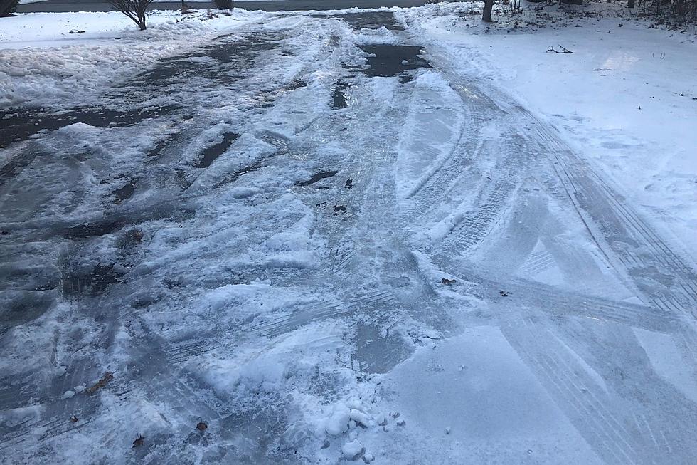 How My Driveway Went From Winter Wonderland To Ice Age Nightmare