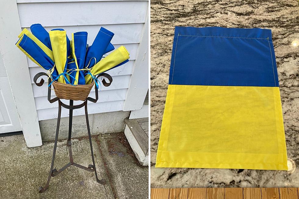 The Woman Behind Fairhaven's Ukrainian Flags 