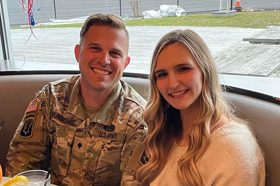 Fairhaven Soldier Surprises Girlfriend in Heartwarming Reunion