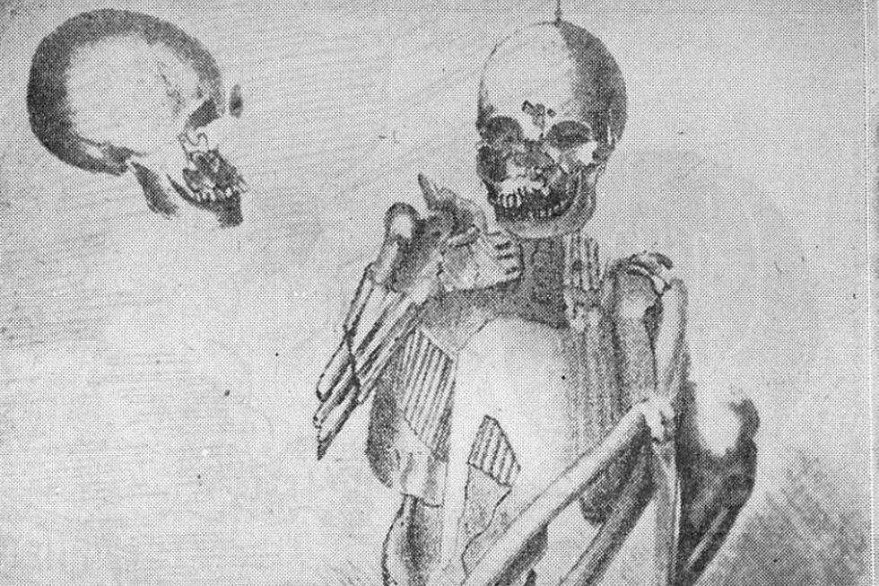 Fall River’s Skeleton in Armor Remains Shrouded in Mystery