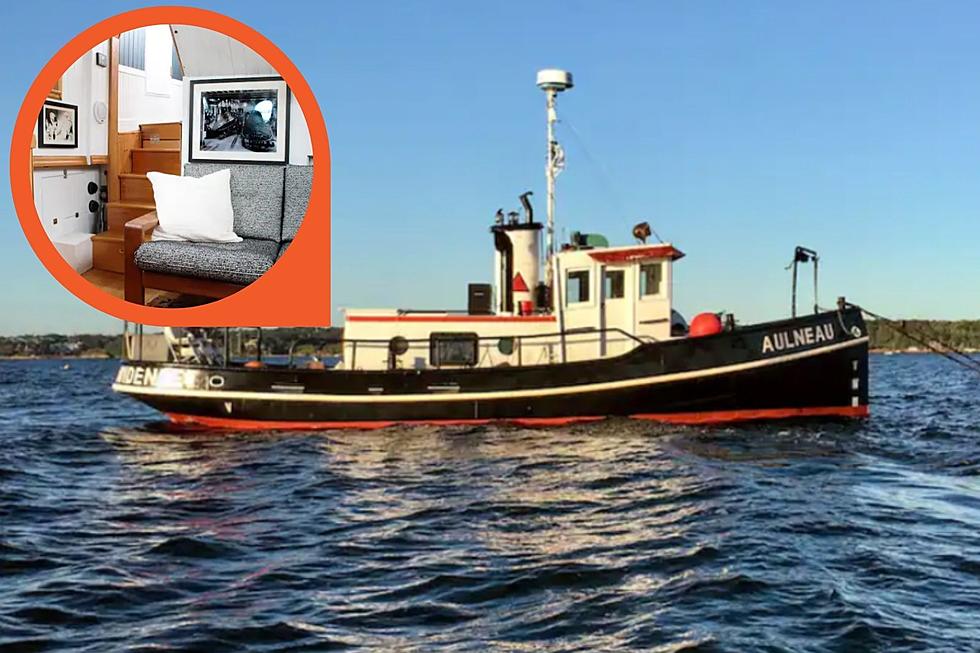 All Aboard This Vintage Providence Tugboat Turned Floating Apartment