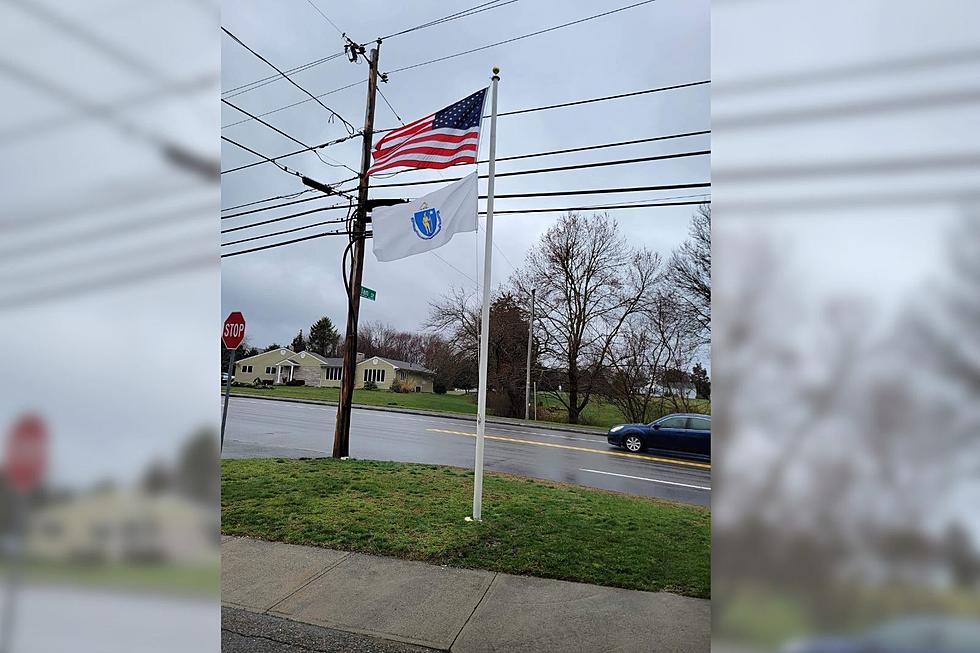 Mysterious Massachusetts Flag Gets Hung Outside Swansea Water District