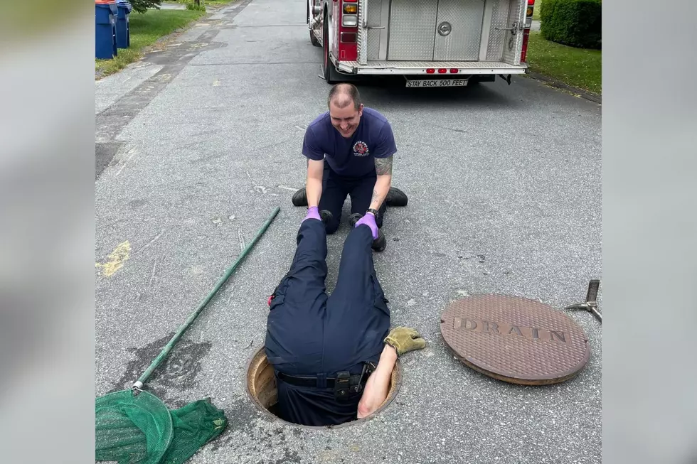 How a Fairhaven Firefighter Ended Up Head First in a Storm Drain