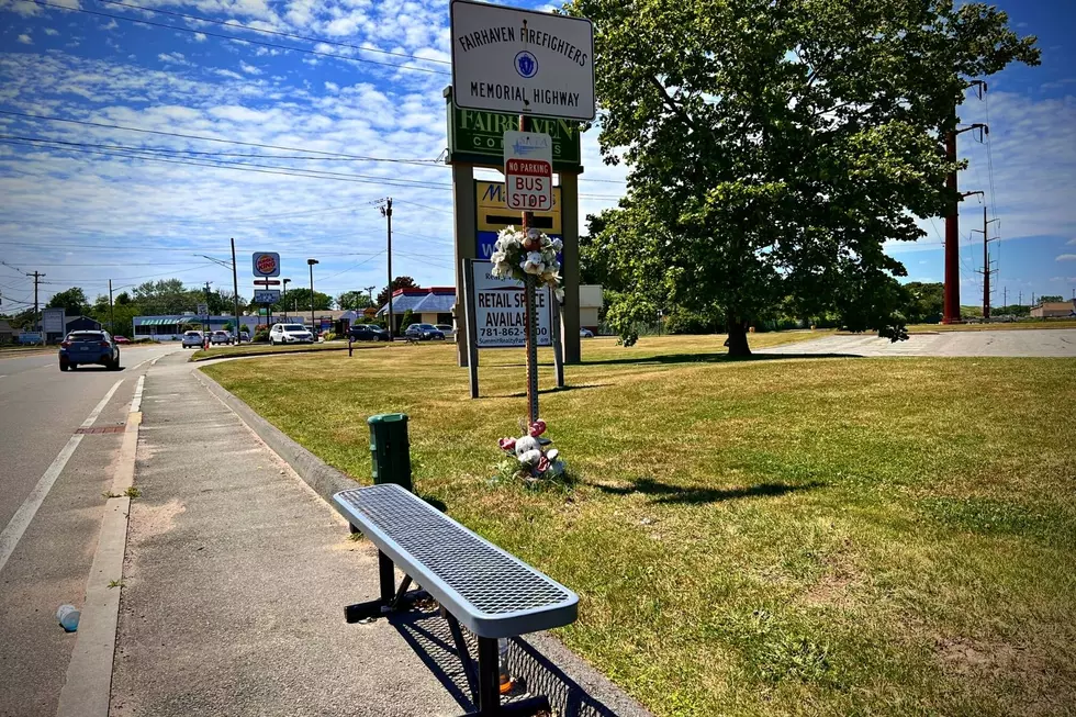 New Fairhaven Bus Stop Bench Replaces Upside-Down Shopping Carts