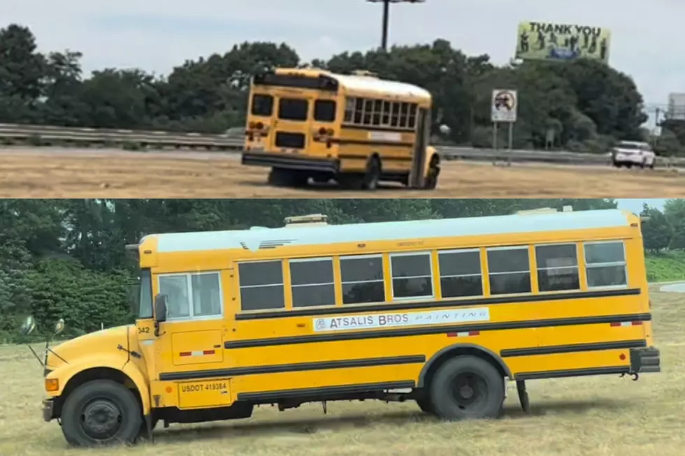 The Real Reason Behind the School Bus That’s Been Sitting on Highway 140 in New Bedford