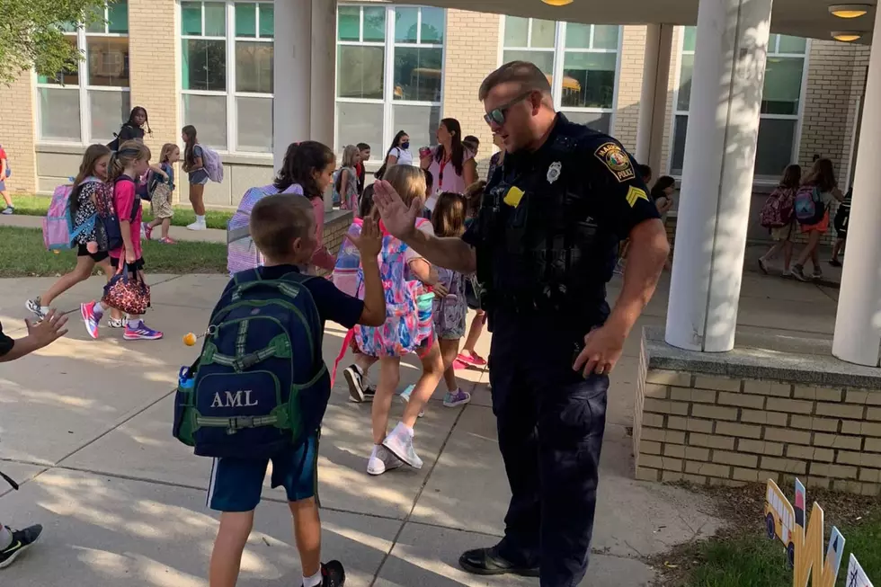 Marion Police Welcome Sippican Students Back to School