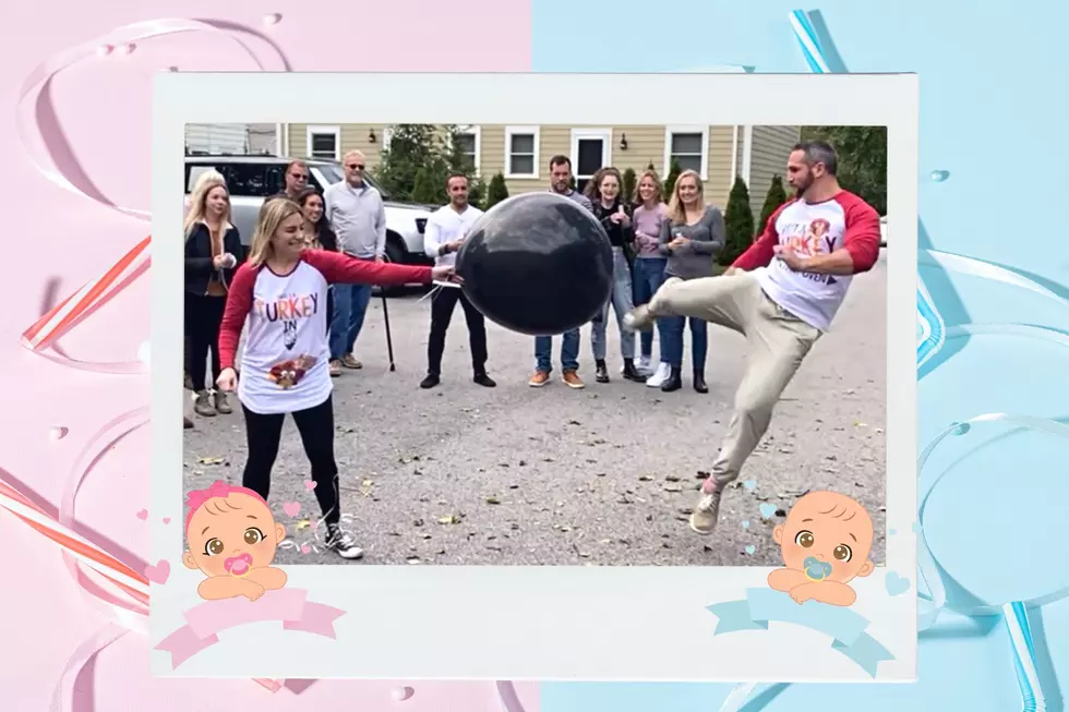 Watch This Future Dad Throw Spinning Tornado Kick for Epic Gender Reveal