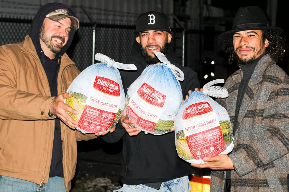 Kindhearted New Bedford Fishermen Hand Out Turkeys by the Docks