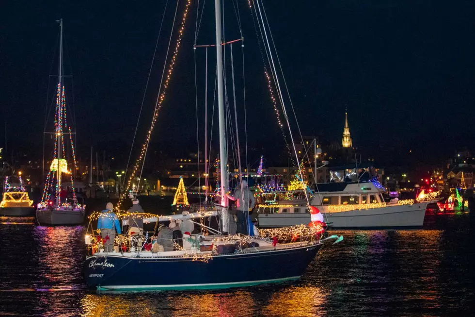 Illuminated Boat Parade in Newport Harbor Brings Holiday Spirit to Life