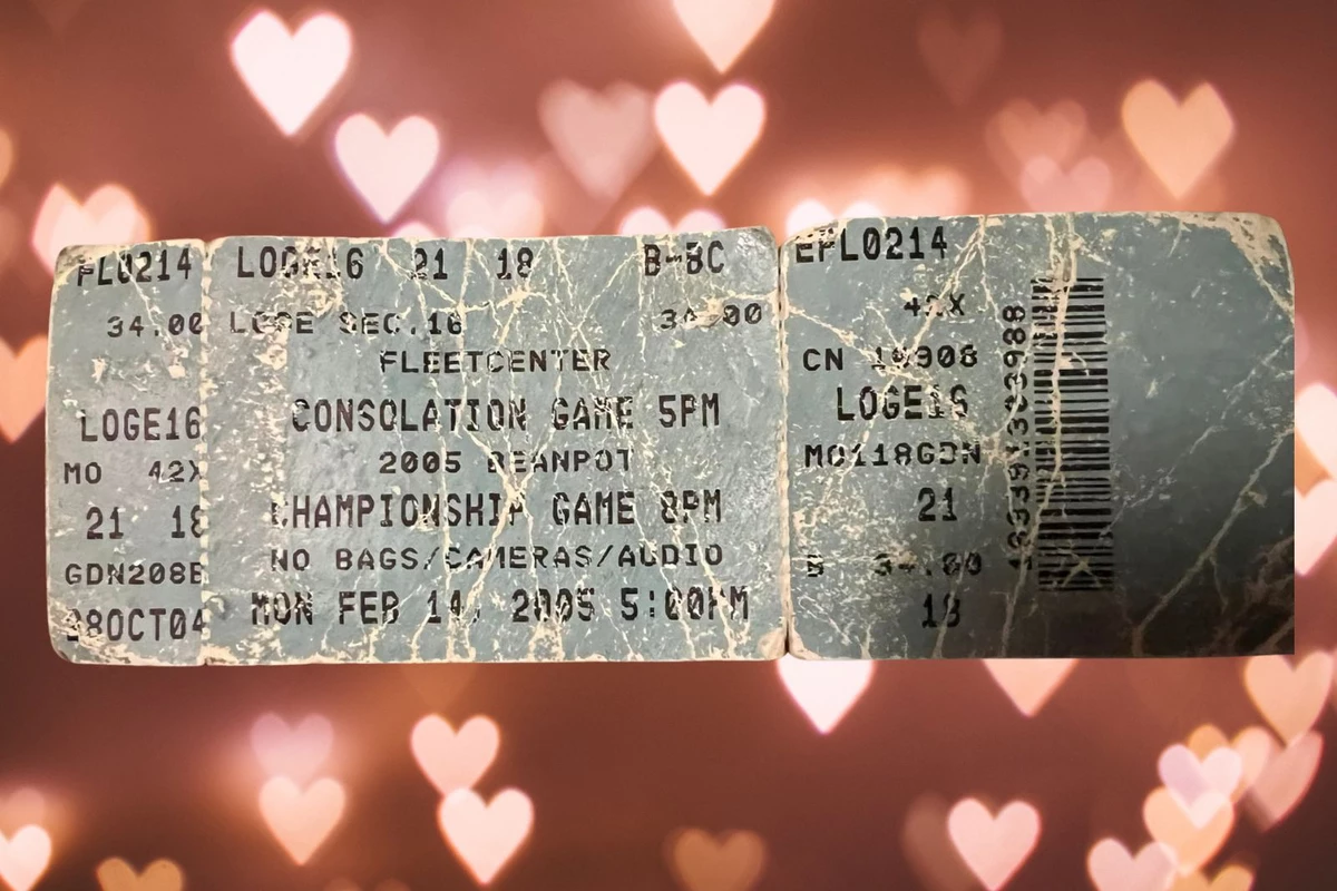 Beanpot Hockey Ticket Found in Taunton Brings Hope for True Love