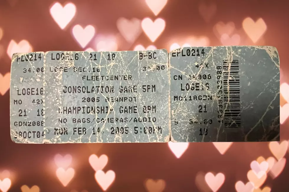 Taunton Woman Hopes Old Valentine&#8217;s Day Hockey Ticket In Her Backyard Is a Sign True Love Still Exists