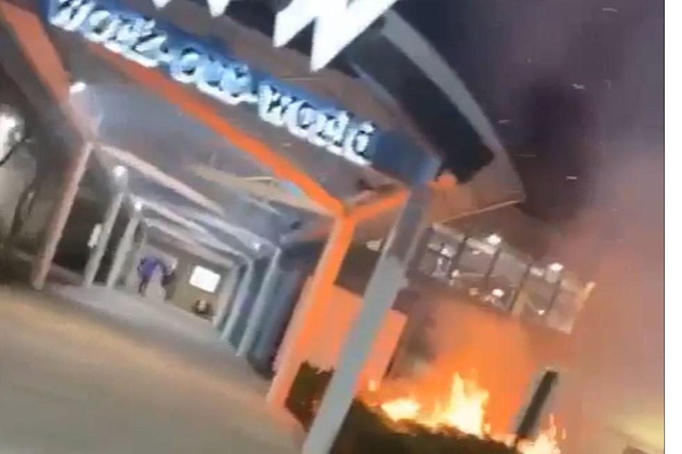 Brush Fire Outside Dartmouth Mall [VIDEO]