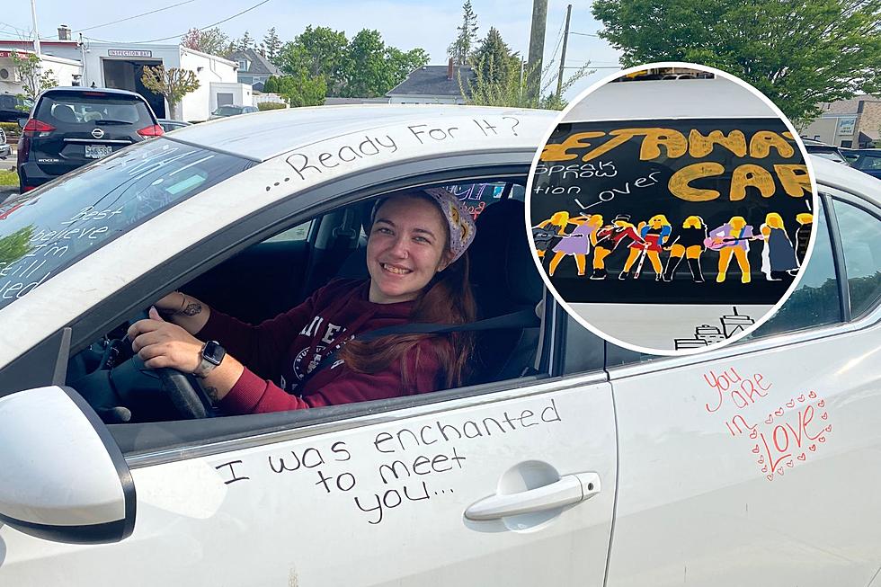 Dartmouth &#8216;Swiftie&#8217; Decks Car Out and Wins Big with Michael and Maddie