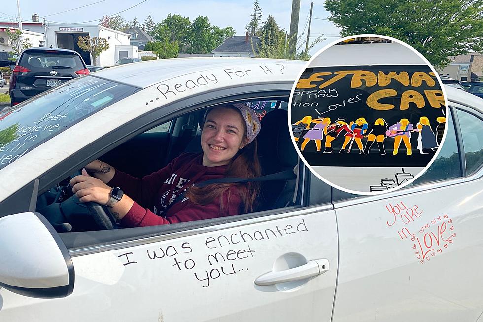 Dartmouth ‘Swiftie’ Decks Car Out and Wins Big with Michael and Maddie