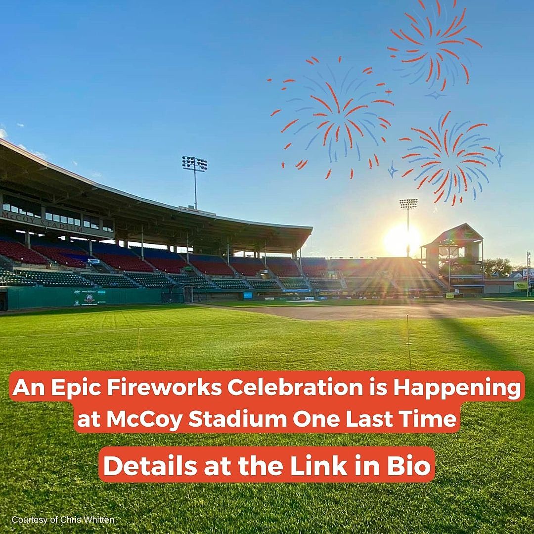 Public invited to watch fireworks on the field at McCoy Stadium