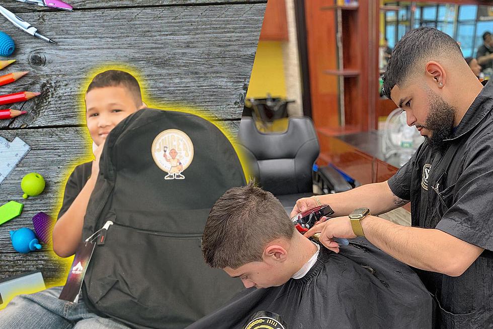 A Fall River Barbershop Is Giving Back to Local Kids Going Back to School With Free Backpacks and Haircuts