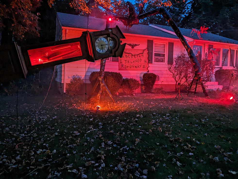 'Stranger Things' Halloween Display in Providence