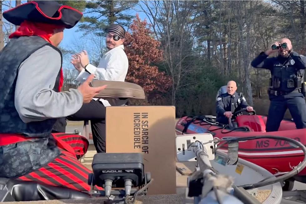 Berkley Police Take on Christmas Porch Pirates in Hilarious Video