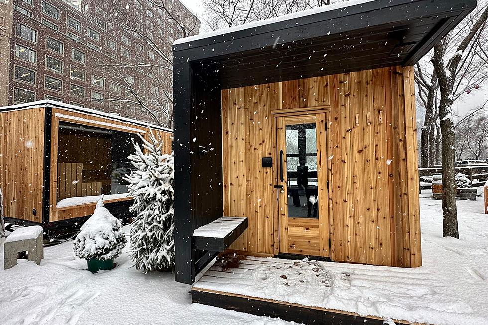 Experience the Winter Sauna Village in Boston