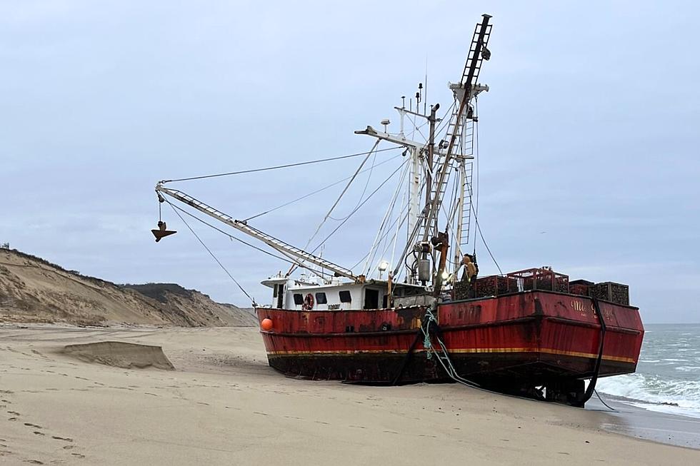 Fishing Vessel Found Stranded on Cape Cod Beach