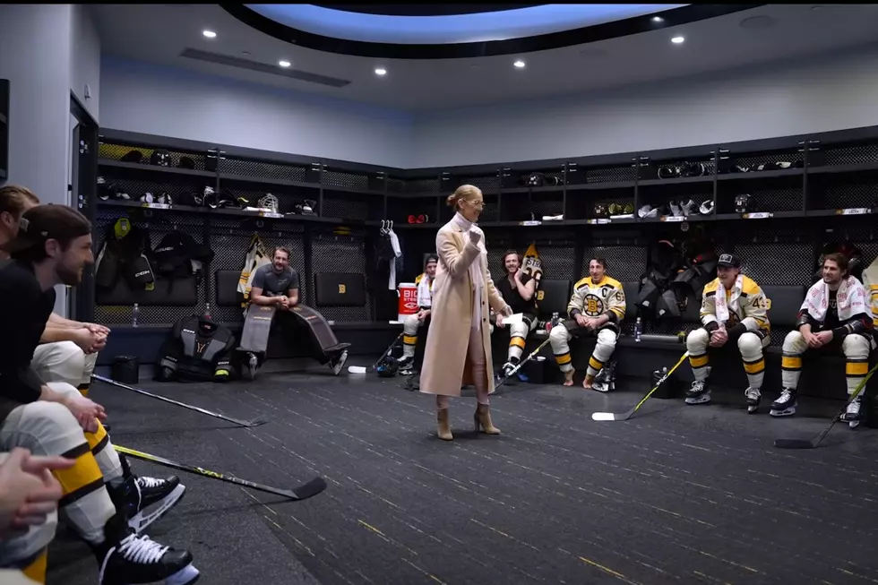 Watch Boston Bruins Get a Surprise Visit From Celine Dion