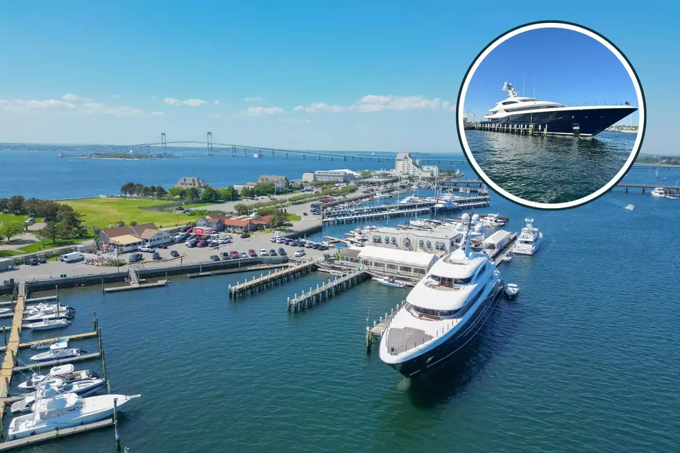 $120 Million Yacht Just Arrived in Newport & It’s Massive