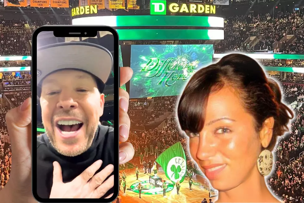 Fall River Woman Gets a Sweet Video Message from Donnie Wahlberg at NBA Finals