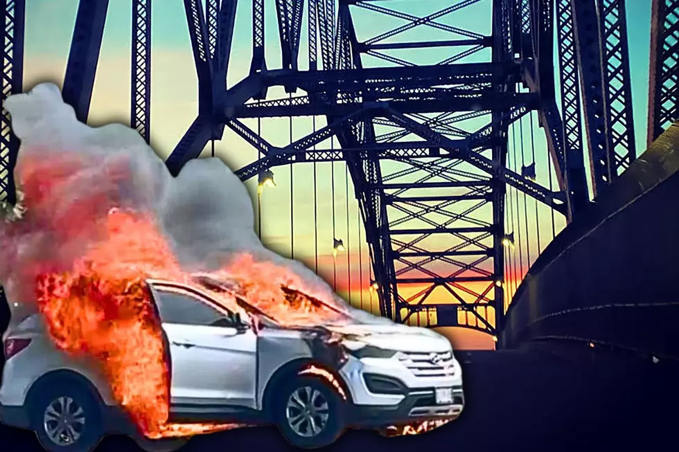 Cape Cod Car Fire on the Bourne Bridge Nearly Takes the Life of New Bedford Couple [VIDEO]
