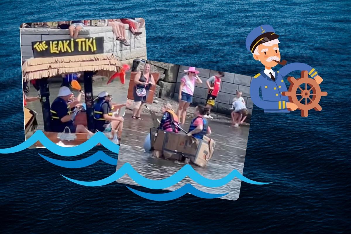 Watch this epic cardboard boat race in Salem