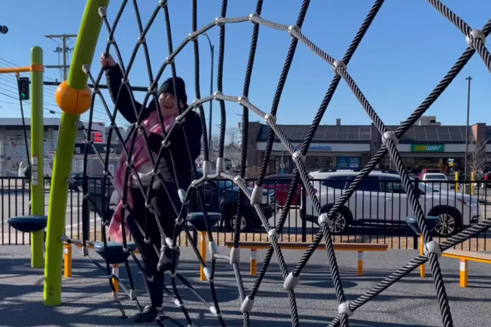 New Bedford Teacher Monkeys Around New Playground