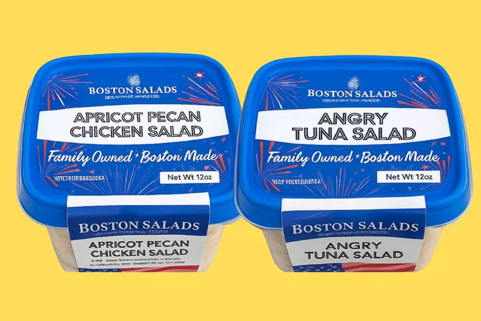 New Apricot Pecan Chicken Salad and Angry Tuna Salad by Boston Salads, now at Market Basket in New Bedford.