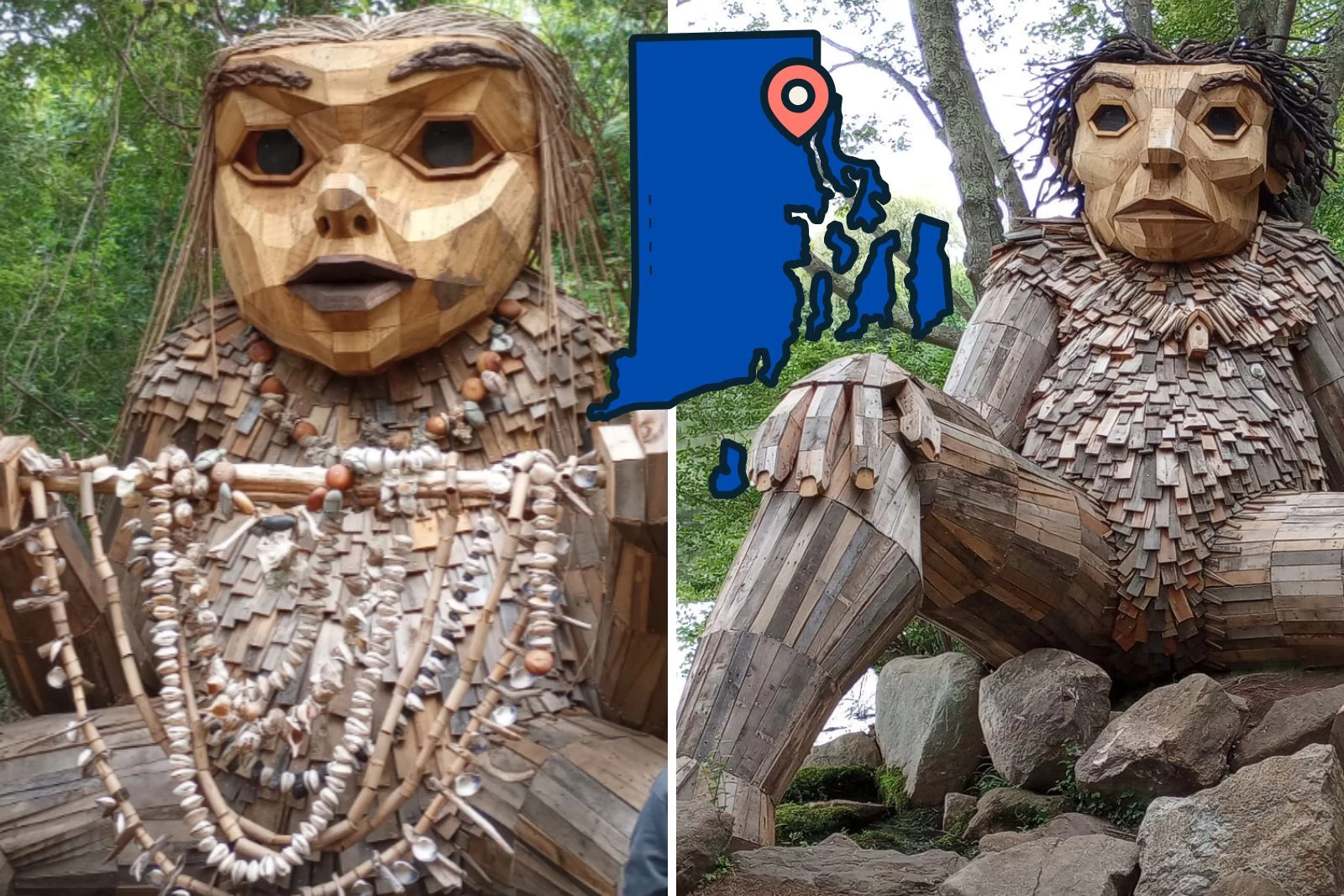 Where to Find Rhode Island's New Thomas Dambo Trolls