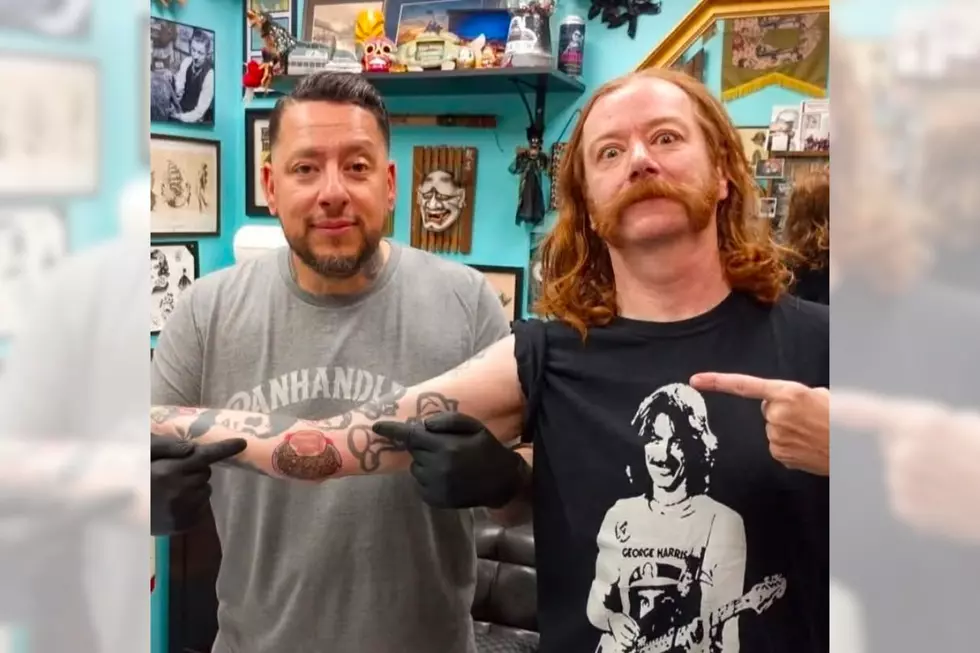 Fall River Native Celebrates 50th Birthday with Iconic Chow Mein Sandwich Tattoo