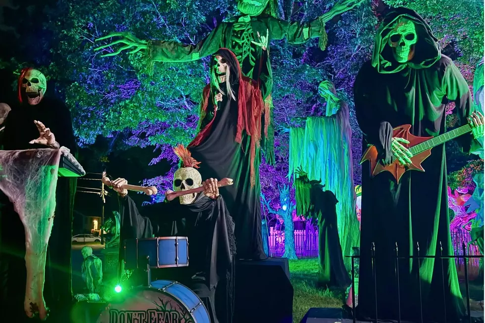 Taunton Family Turns Epic Halloween Display Into Fundraiser for Pediatric Cancer