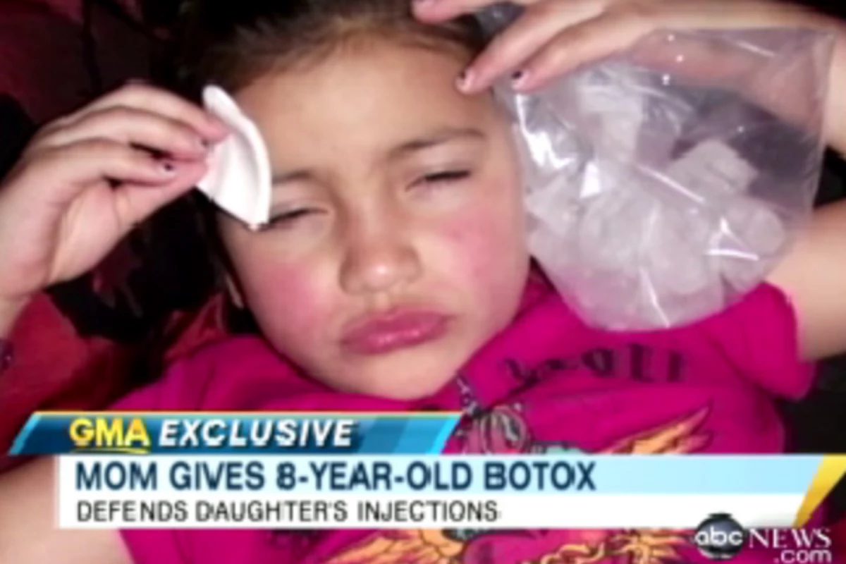 Mom Gives 8 Year Old Daughter Botox Injections Video