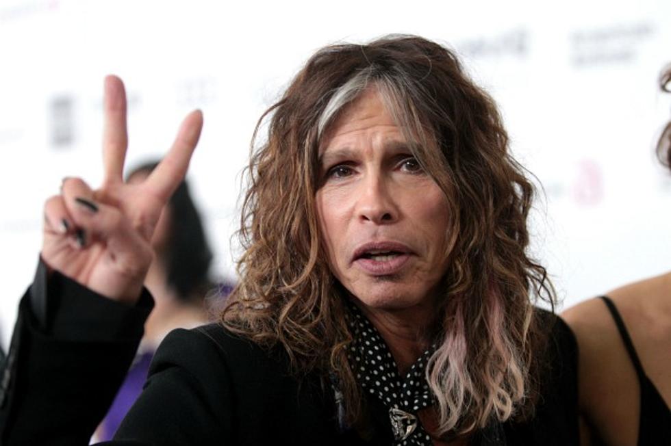 Steven Tyler Visits the Playboy Mansion for the First Time