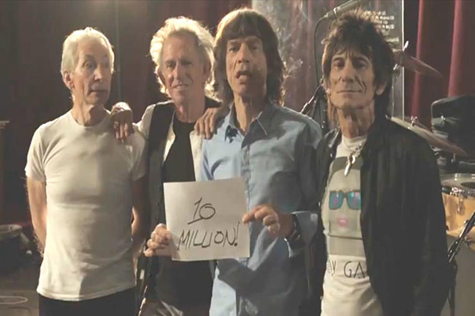 The Rolling Stones Hit The Ten Million Fan Mark On Facebook