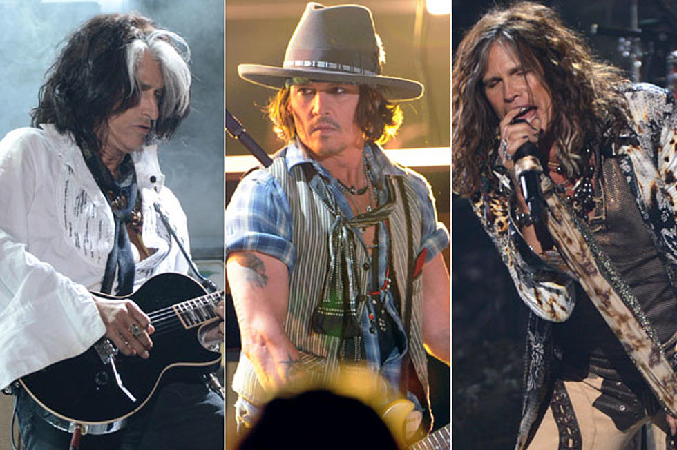 Aerosmith’s ‘Music From Another Dimension!’ Collaborators Include Julian Lennon, Former Guitarist Rick Dufay and Johnny Depp